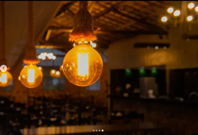 Ambiente do Restaurante Farol de Monte Sião